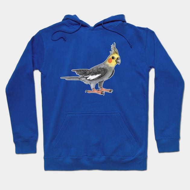 Cockatiel bird Hoodie by Savousepate